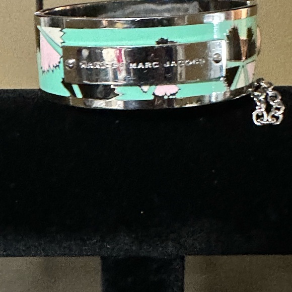 Marc By Marc Jacobs Accessories - Marc by Marc Jacobs Green and Silver Bangle
